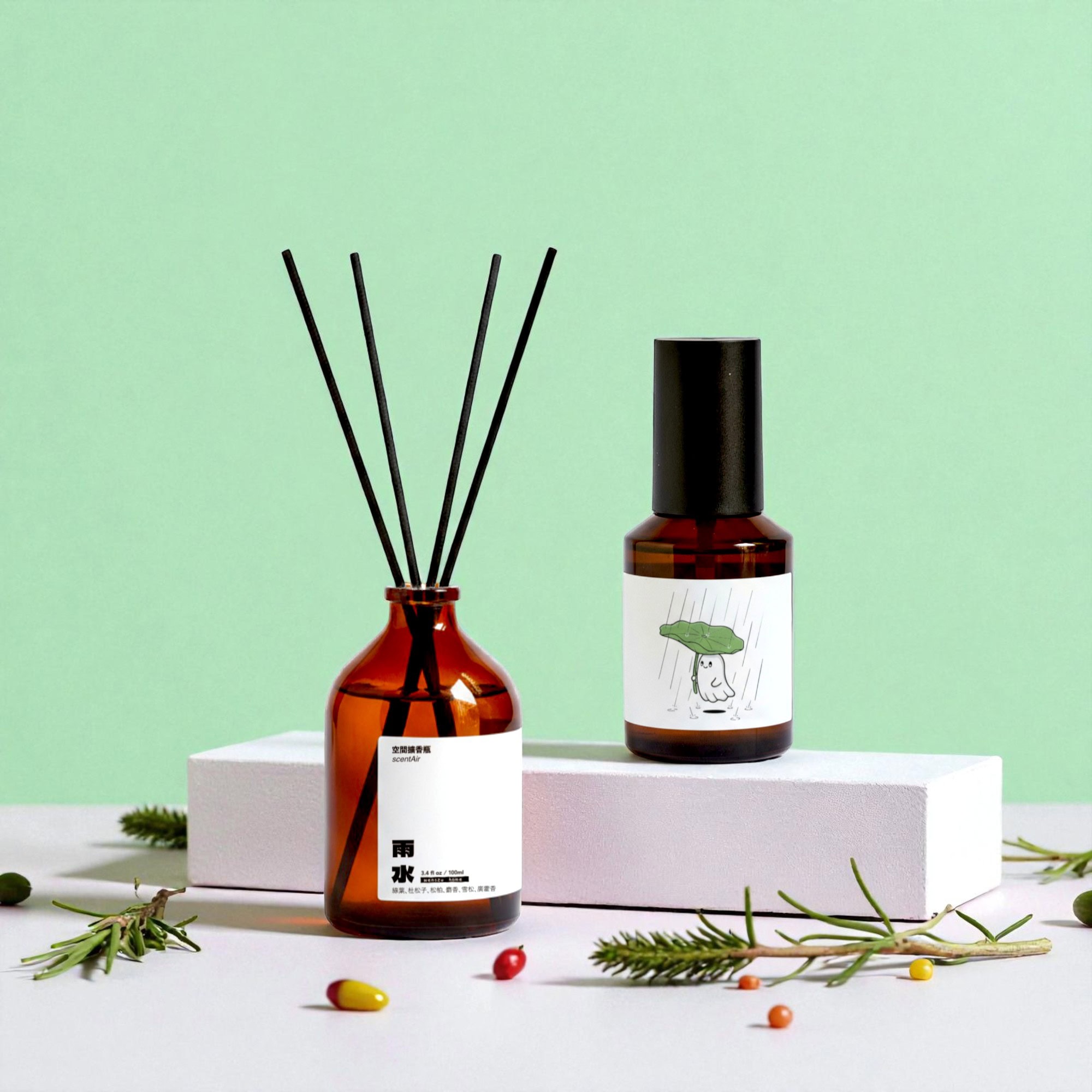 雨水 | 香衣淡香水 擴香瓶